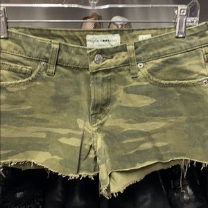 Camouflage shorts
